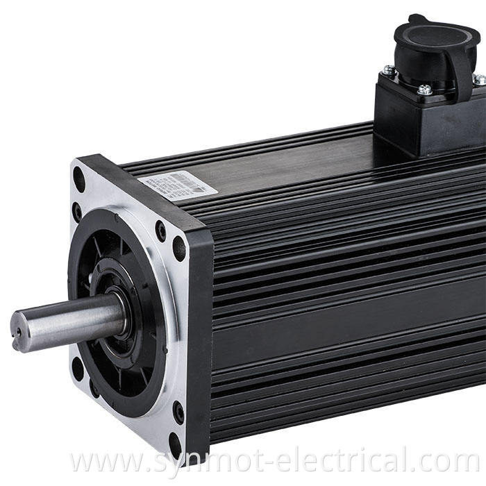 Synmot High power worm gear dc servo motor 48v 3000w accionamiento servo para maquina de coser forklift